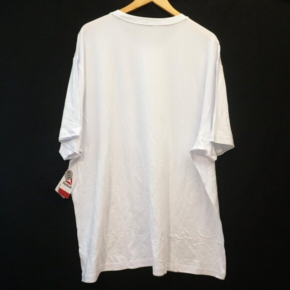 Reebok Stark White Classic Delta Core Short Sleeve Athletic Tee Men’s 3XL - Picture 6 of 7